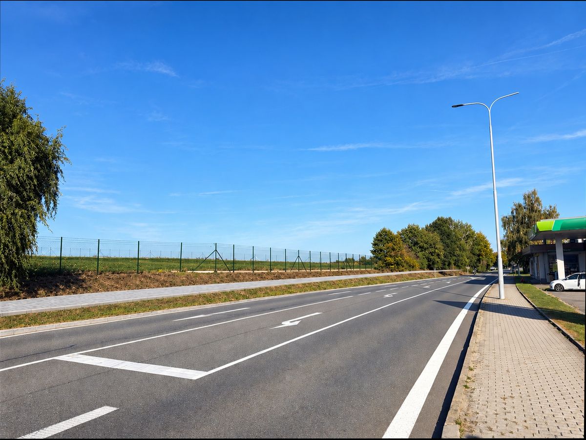 U benzínky – náš záměr (vizualizace)